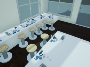 scientific laboratory 3D Model