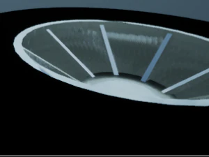 formula 1 slick racing tyre 3D Model