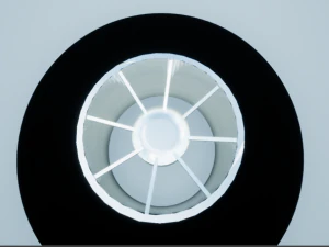formula 1 slick racing tyre 3D Model