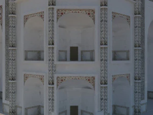 taj mahal mausoleum 3D Model