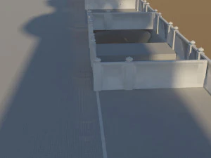 taj mahal mausoleum 3D Model