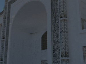 taj mahal mausoleum Model 3D