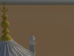 taj mahal mausoleum Model 3D