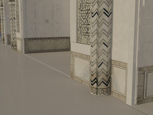 taj mahal mausoleum Model 3D
