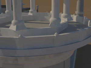 taj mahal mausoleum Model 3D