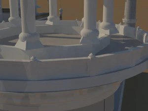 taj mahal mausoleum 3D Model