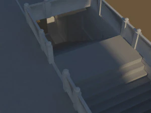 taj mahal mausoleum 3D Model