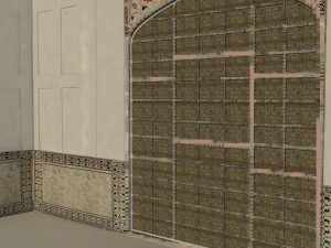 taj mahal mausoleum 3D Model