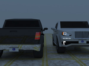 4 door 4x4 truck Modelo 3D