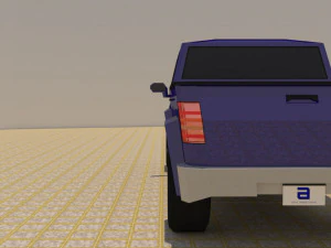 4 door 4x4 truck 3D Model