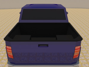 4 door 4x4 truck Modelo 3D