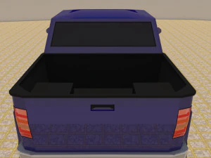 4 door 4x4 truck 3D Model