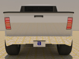 4 door 4x4 truck Modelo 3D