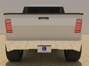 4 door 4x4 truck 3D Model