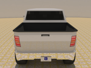 4 door 4x4 truck Modelo 3D