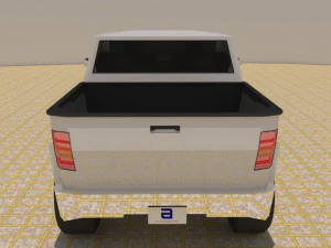 4 door 4x4 truck 3D Model