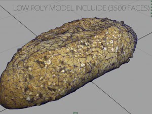 bread 3D Model