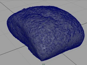 pane ai cereali Modello 3D