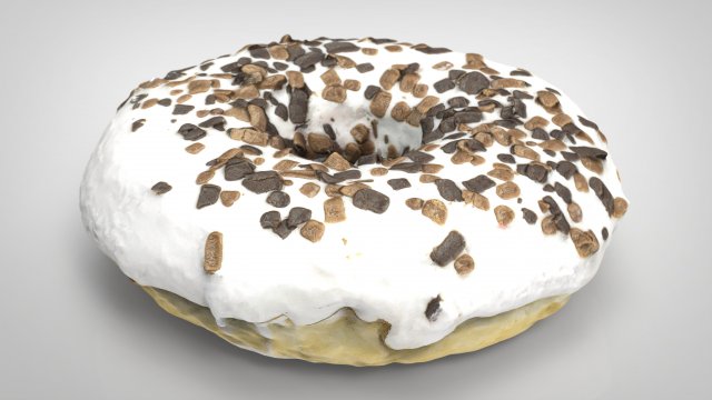 chocolate donuts 3D-Modell .c4d .max .obj .3ds .fbx .stl .blend 