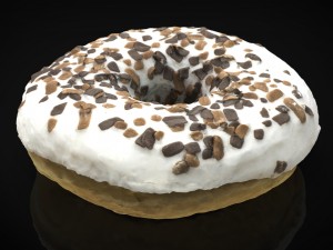 chocolate donuts 3D-Modell