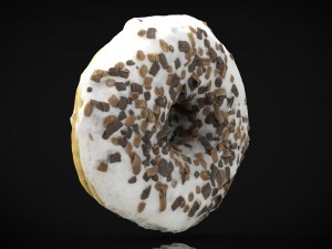 chocolate donuts 3D-Modell