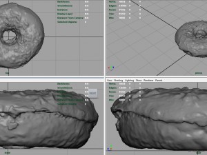 chocolate donuts 3D-Modell