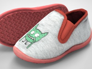 kids sneakers 3D Model