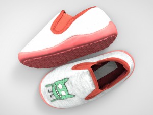 kids sneakers Modelo 3D