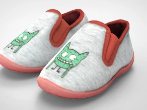 kids sneakers 3D Model
