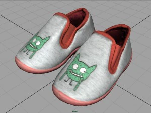 kids sneakers 3D Model