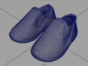 kids sneakers 3D Model