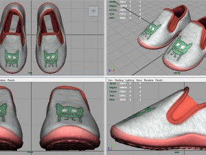 kids sneakers Modelo 3D