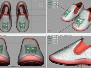 kids sneakers 3D Model