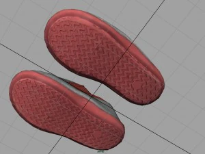 kids sneakers 3D Model