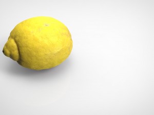 realistic lemon 3D 模型