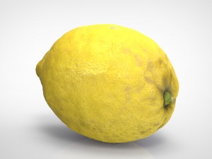 realistic lemon 3D 模型