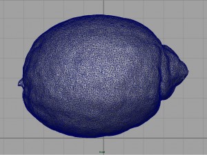 realistic lemon 3D 模型