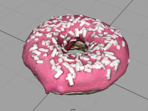 pink donuts 3D Model