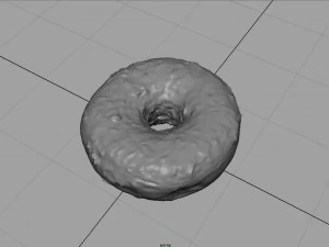 donuts brancos Modelo 3D