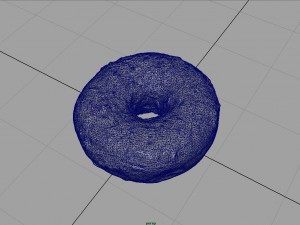 white donuts Modelo 3D