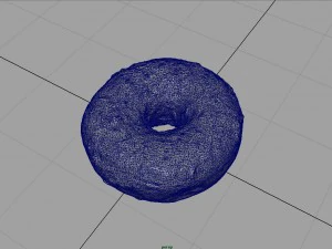 donuts brancos Modelo 3D