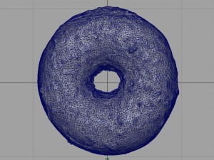 white donuts Modelo 3D