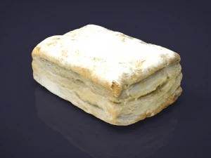 酥皮点心 3D 模型