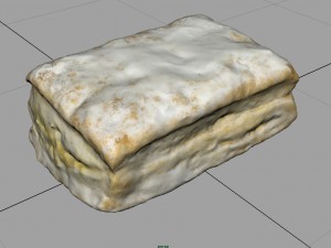 puff pastry 3D Модель