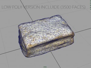 酥皮点心 3D 模型