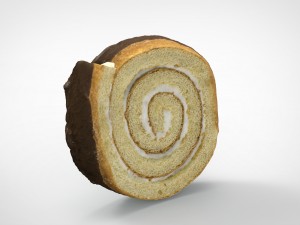 roll cake Modello 3D