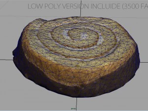 taart rollen 3D Model