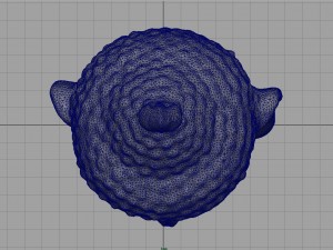 silver buddha head Model 3D