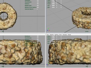 pineapple cheese 3D-Modell