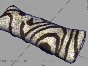 bun zebra 3D मॉडल